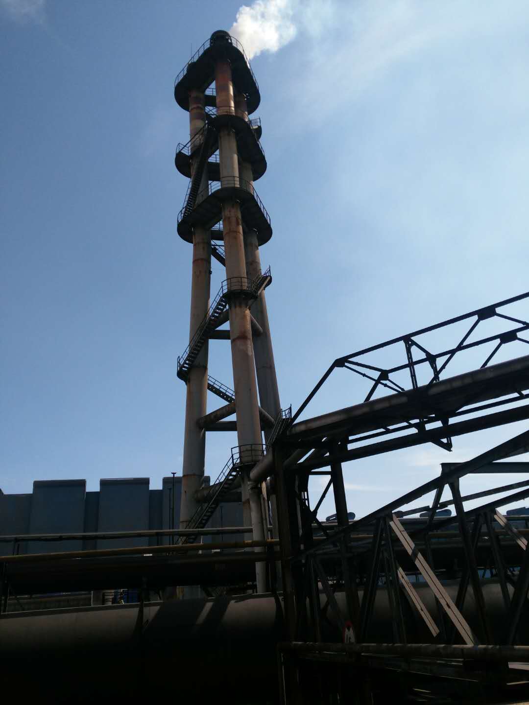 嘉華熱工高爐煤氣放散