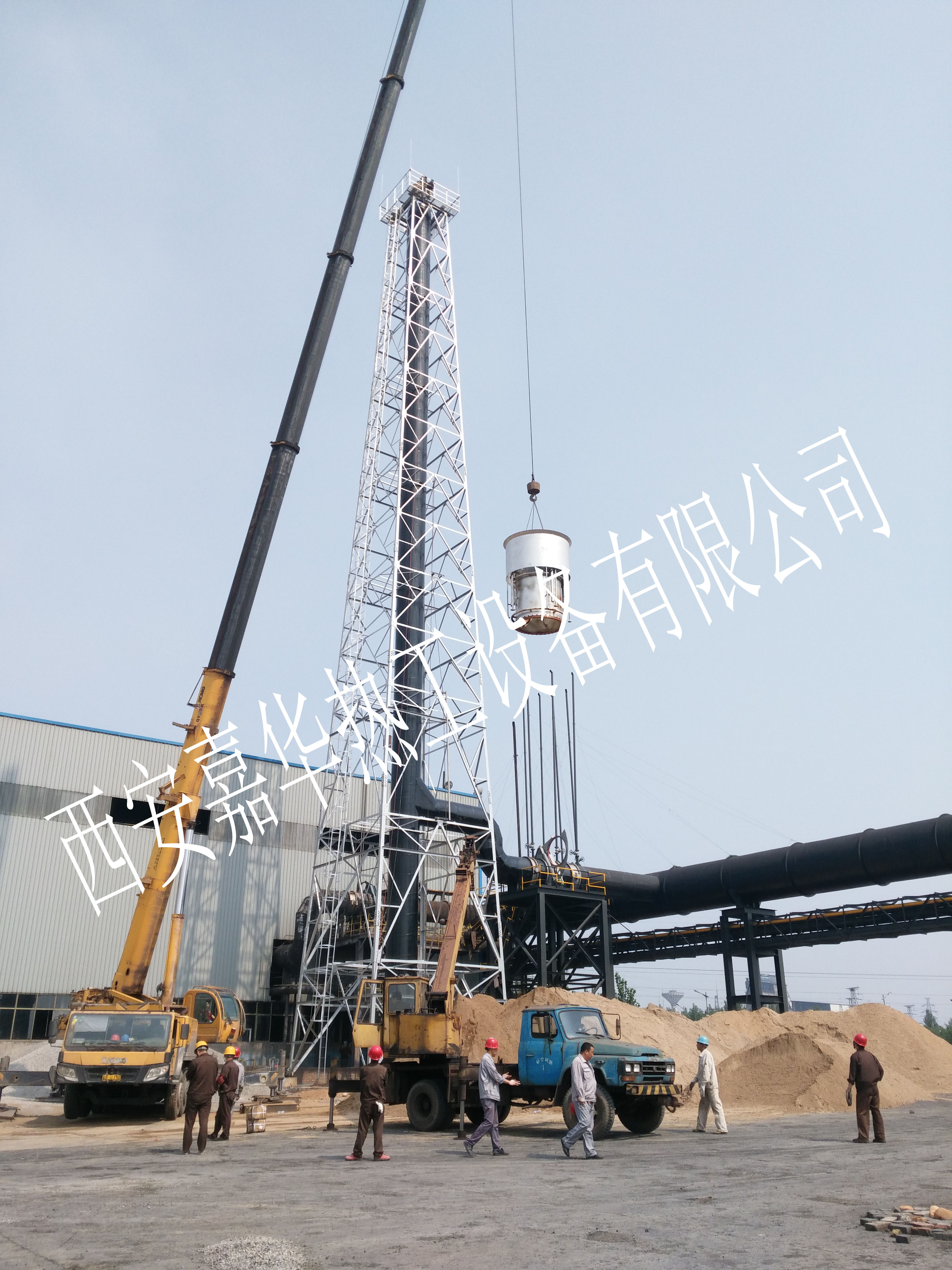 嘉華熱工高爐煤氣放散點(diǎn)火