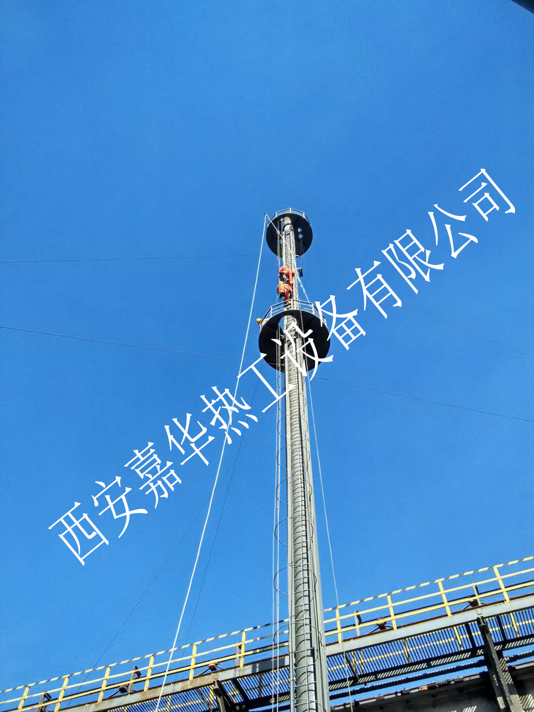 嘉華熱工焦爐煤氣放散點火