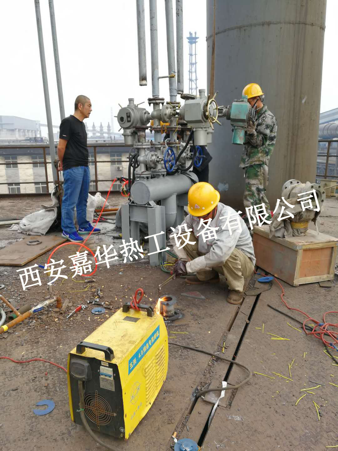 轉爐煤氣放散點火