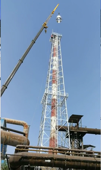 高爐煤氣放散點(diǎn)火