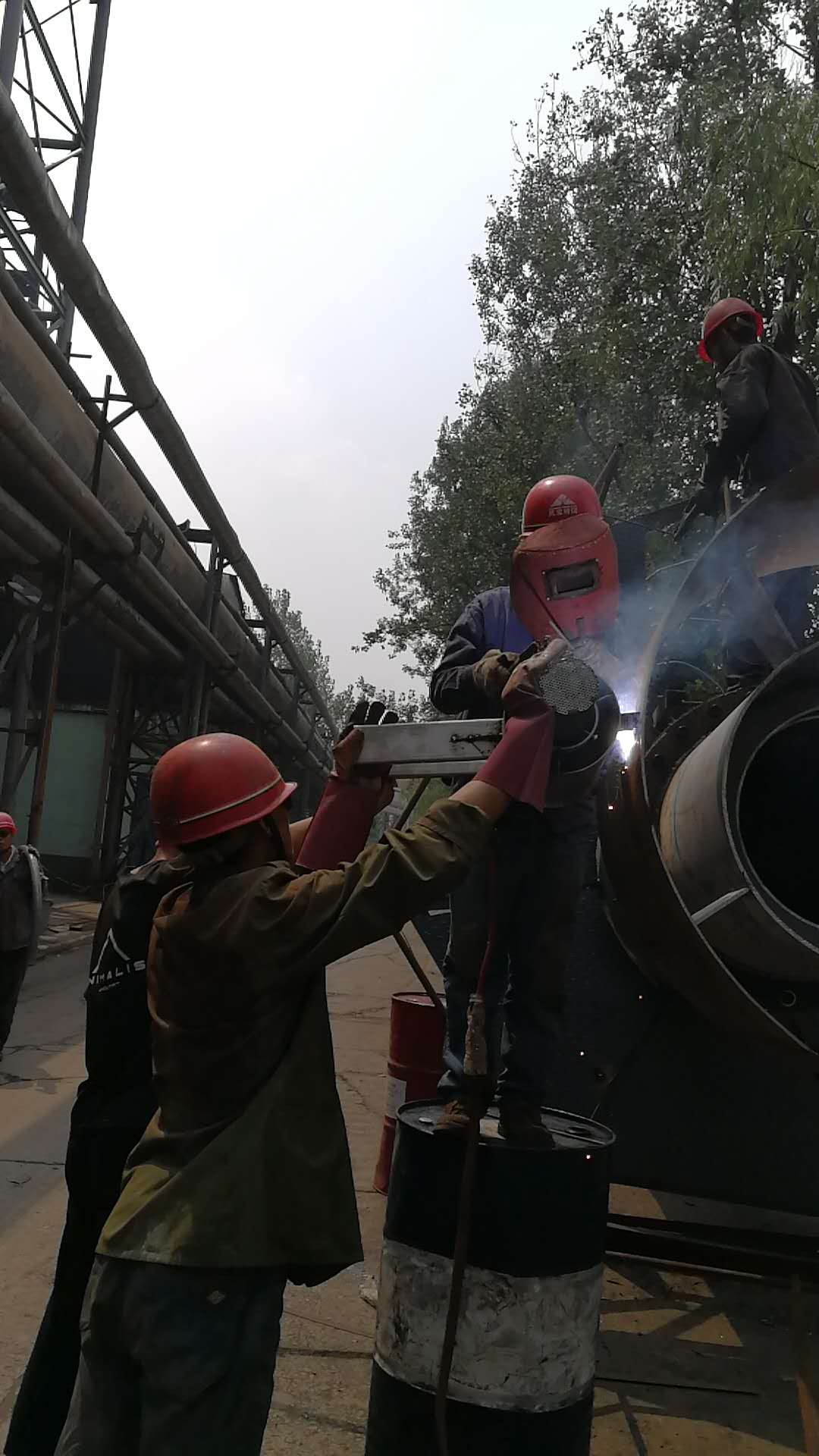 放散塔,放散塔自動伴燒