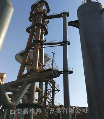 山東淄博高爐煤氣放散點(diǎn)火吊裝現(xiàn)場(chǎng)