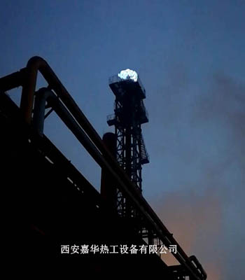 日照鋼鐵集團(tuán)高爐煤氣放散點(diǎn)火成功