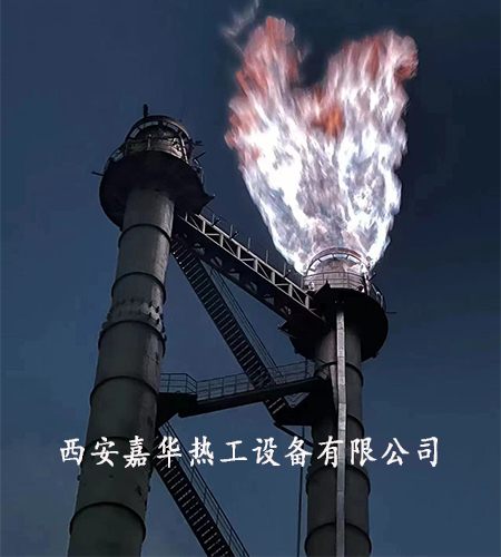 唐山某鋼廠轉(zhuǎn)爐煤氣放散點(diǎn)火成功